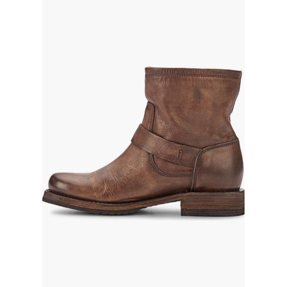 Frye Sz. 7.5M Brown Veronica Flex Bootie (fits like 7M) - Picture 2 of 16